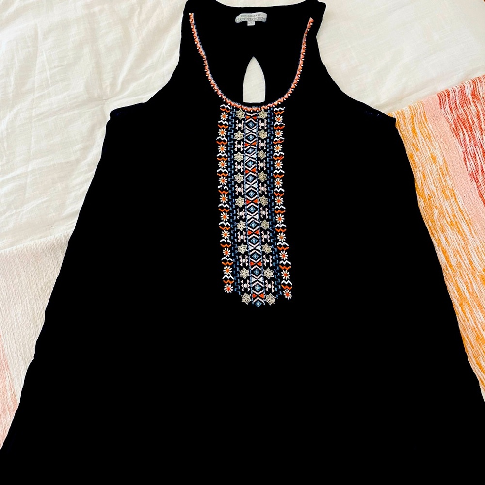 Black dress sundress